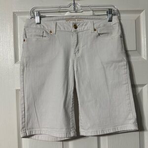 Michael Kors Denim Bermuda Shorts